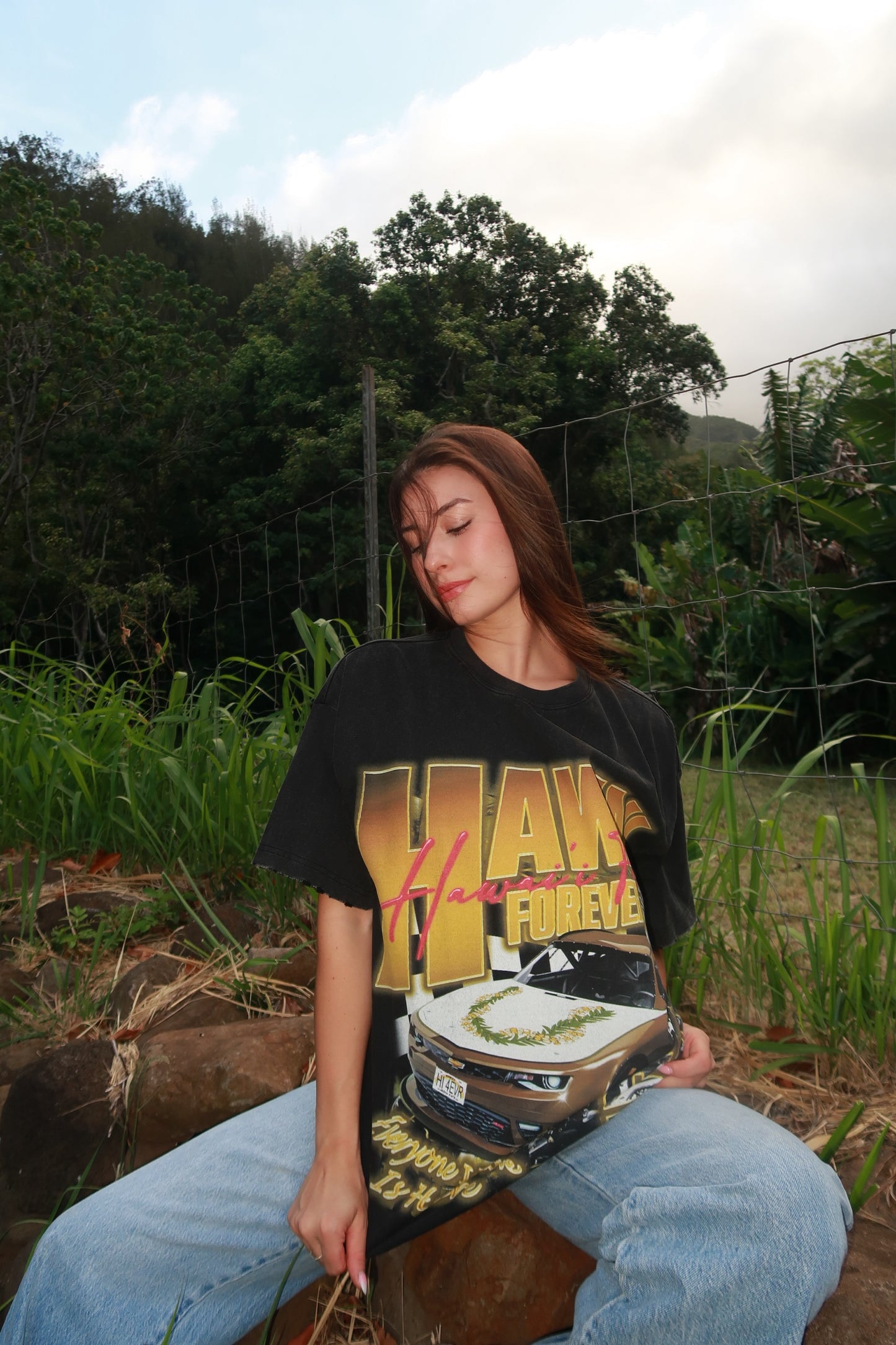 HAWAII 4EVER NASCAR TEE