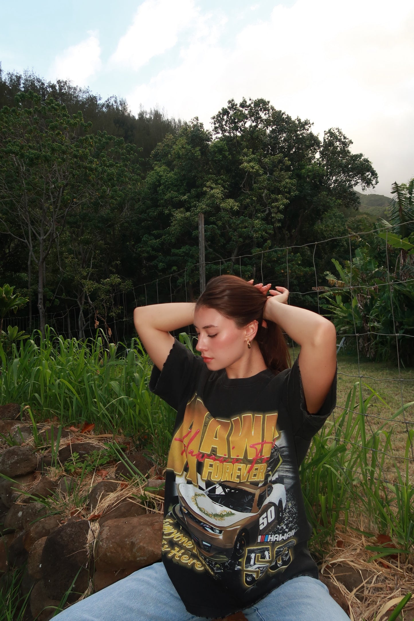 HAWAII 4EVER NASCAR TEE